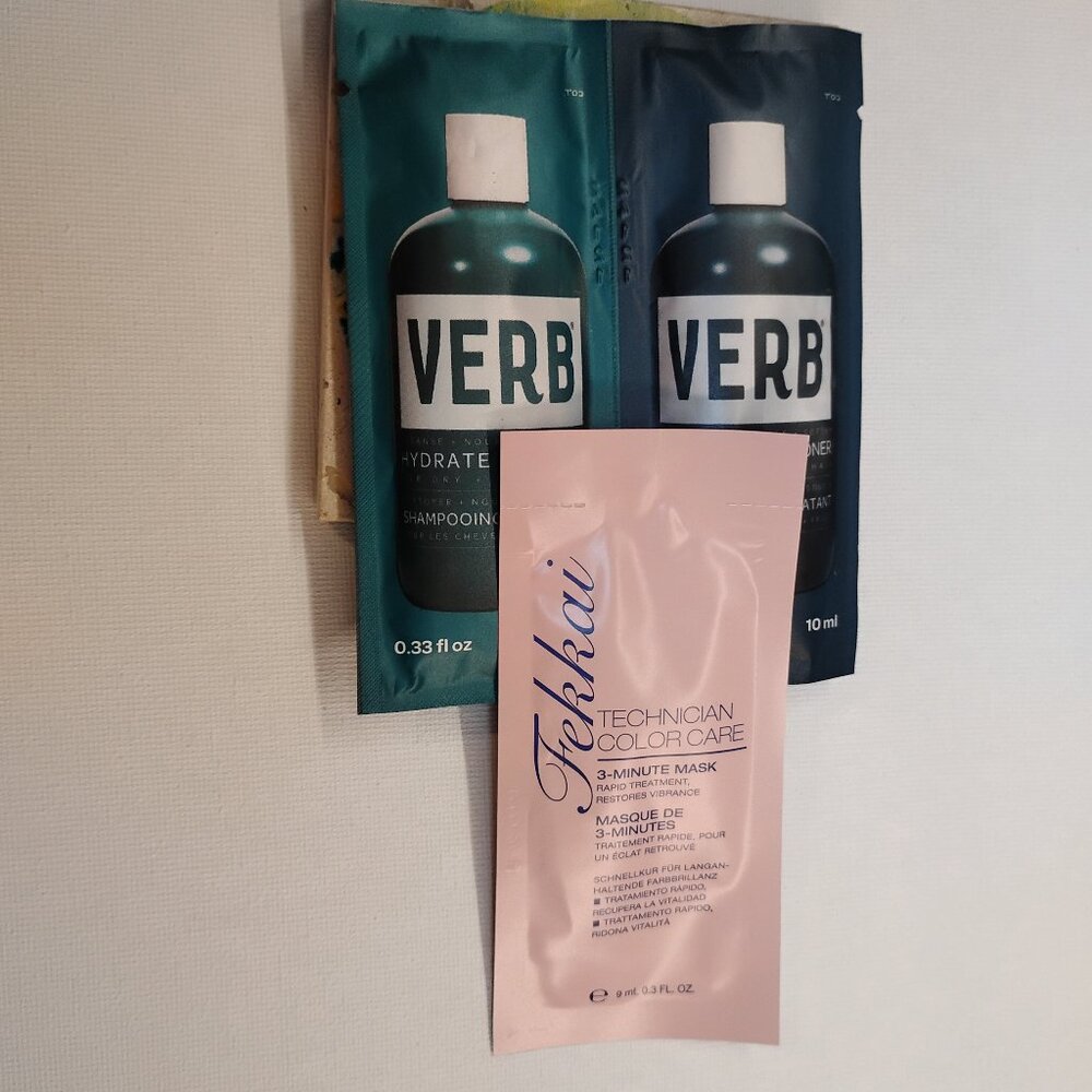 3 pc Verb Hydrate Shampoo & Conditioner, Fekkai 3-Minute Mask Bundle
